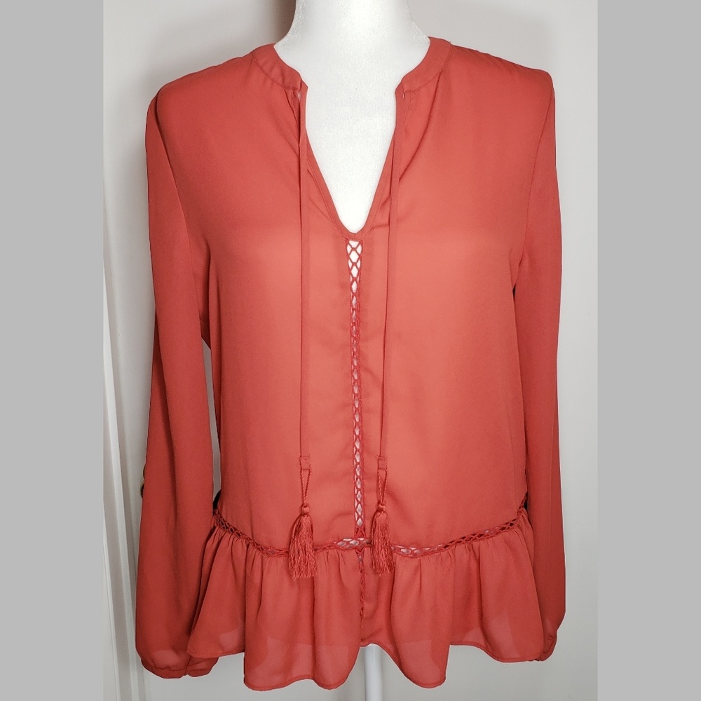 a.n.a. EUC Gorgeous Formal or Casual Blouse,